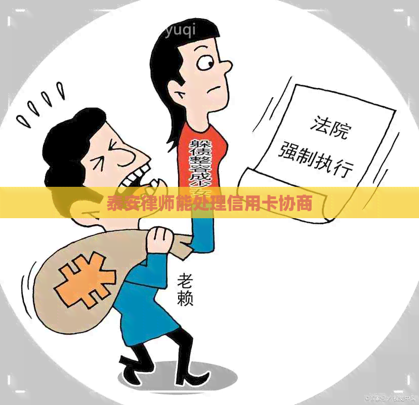 泰安律师能处理信用卡协商