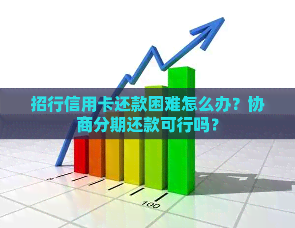 招行信用卡还款困难怎么办？协商分期还款可行吗？