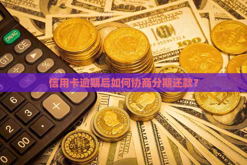 信用卡逾期后如何协商分期还款？