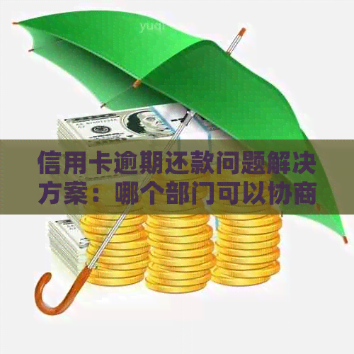 信用卡逾期还款问题解决方案：哪个部门可以协商分期