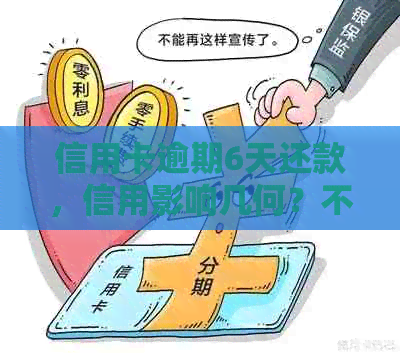 信用卡逾期6天还款，信用影响几何？不上的真相揭秘