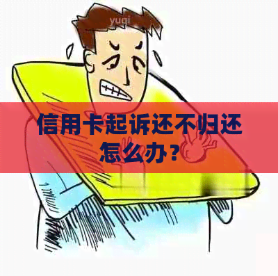 信用卡起诉还不归还怎么办？