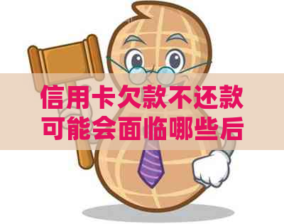 信用卡欠款不还款可能会面临哪些后果？如何避免被起诉和追讨？