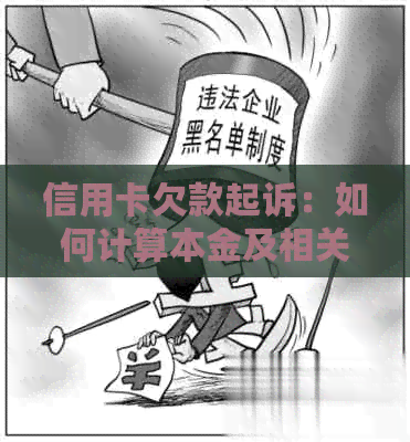 信用卡欠款起诉：如何计算本金及相关费用？详细解答与案例分析