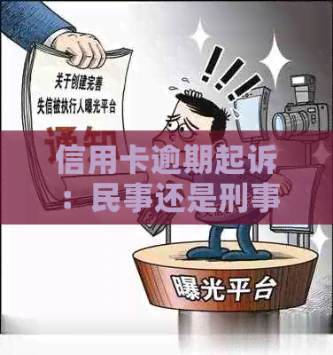 信用卡逾期起诉：民事还是刑事案件类型探讨