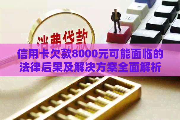 信用卡欠款8000元可能面临的法律后果及解决方案全面解析