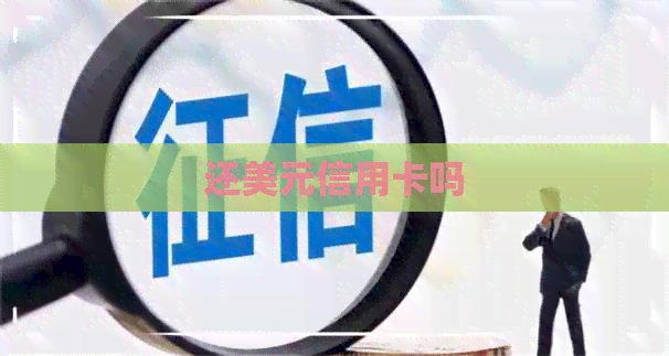 还美元信用卡吗