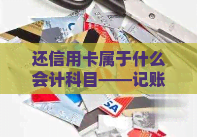 还信用卡属于什么会计科目——记账方式与处理方法