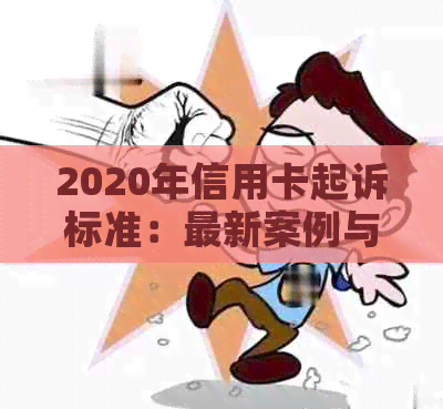 2020年信用卡起诉标准：最新案例与起诉流程详解