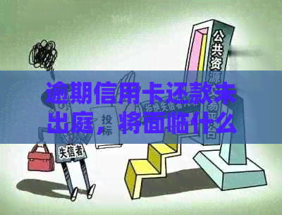 逾期信用卡还款未出庭，将面临什么法律后果？