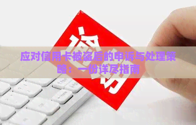 应对信用卡被盗后的申诉与处理策略：一份详尽指南