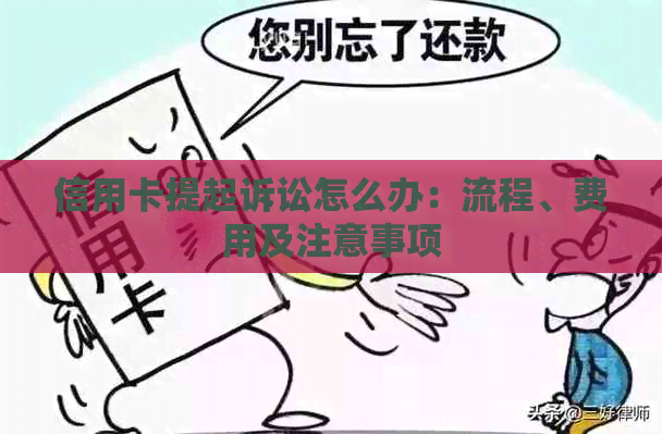 信用卡提起诉讼怎么办：流程、费用及注意事项