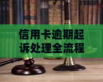 信用卡逾期起诉处理全流程：应对策略与解决方法