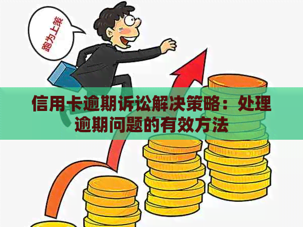 信用卡逾期诉讼解决策略：处理逾期问题的有效方法