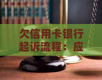 欠信用卡银行起诉流程：应对措与后果分析