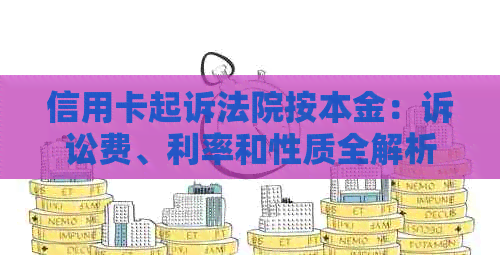 信用卡起诉法院按本金：诉讼费、利率和性质全解析