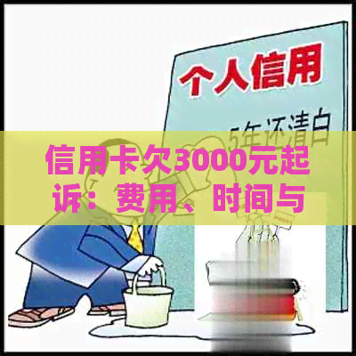 信用卡欠3000元起诉：费用、时间与后果全解