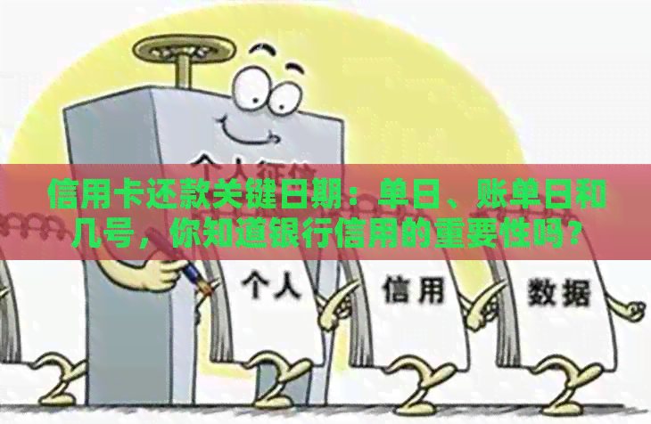 信用卡还款关键日期：单日、账单日和几号，你知道银行信用的重要性吗？