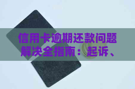 信用卡逾期还款问题解决全指南：起诉、怎么办、逾期应对措详解