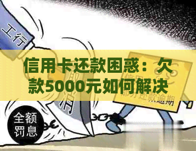 信用卡还款困惑：欠款5000元如何解决？