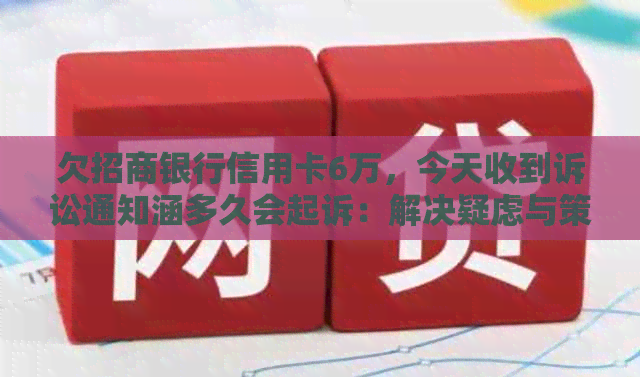 欠招商银行信用卡6万，今天收到诉讼通知涵多久会起诉：解决疑虑与策略