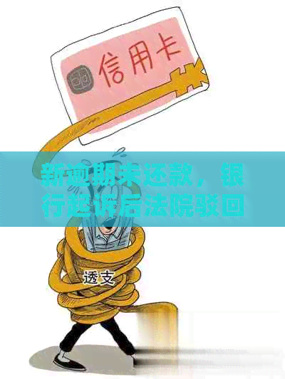 新逾期未还款，银行起诉后法院驳回案件并探讨开庭时间