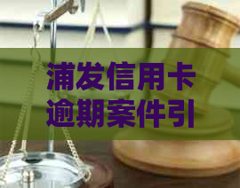 浦发信用卡逾期案件引发银行起诉，解决办法全面解析