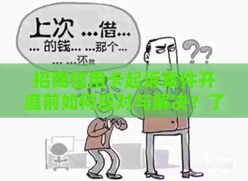 招商信用卡起诉案件开庭前如何应对与解决？了解详细流程和可能的后果