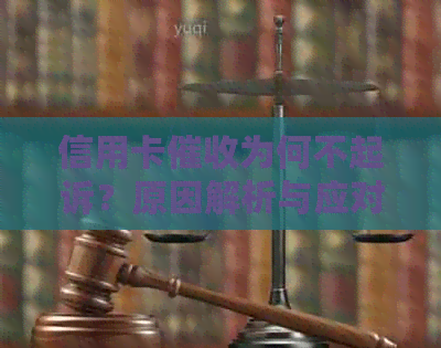 信用卡为何不起诉？原因解析与应对策略全面剖析