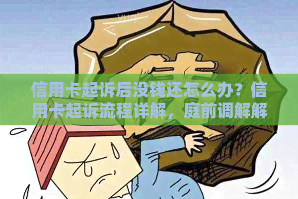 信用卡起诉后没钱还怎么办？信用卡起诉流程详解，庭前调解解决办法在这里！