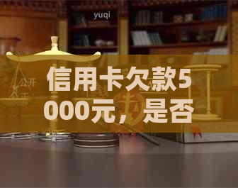 信用卡欠款5000元，是否可以通过法律途径追讨？起诉银行的成功率如何？