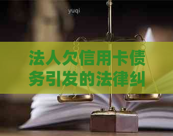 法人欠信用卡债务引发的法律纠纷：是否会导致牢狱之灾？