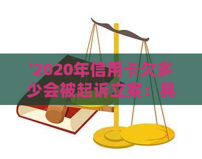 '2020年信用卡欠多少会被起诉立案：具体数额与情况有关'