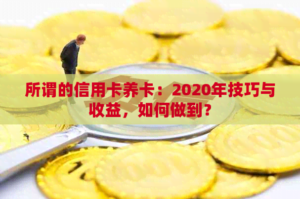 所谓的信用卡养卡：2020年技巧与收益，如何做到？