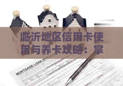 临沂地区信用卡使用与养卡攻略：掌握信用管理秘诀，打造完美信用记录