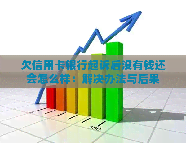 欠信用卡银行起诉后没有钱还会怎么样：解决办法与后果