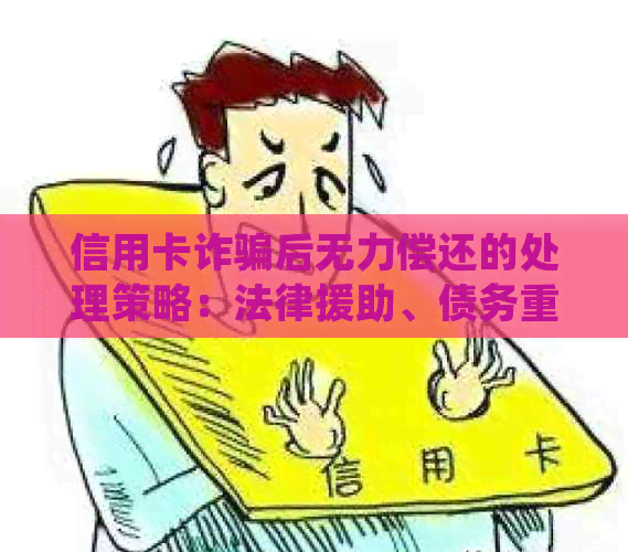 信用卡诈骗后无力偿还的处理策略：法律援助、债务重组和信用咨询全解析