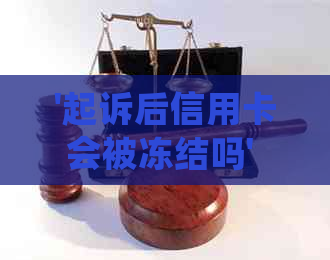 '起诉后信用卡会被冻结吗' - 被起诉后信用卡处理建议