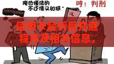 信用卡起诉后开庭程序及相关信息，如何参与诉讼？