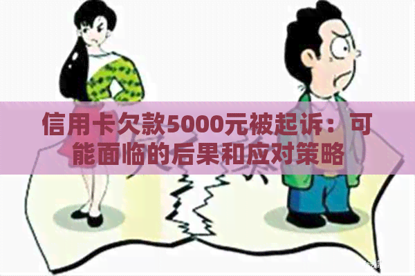 信用卡欠款5000元被起诉：可能面临的后果和应对策略