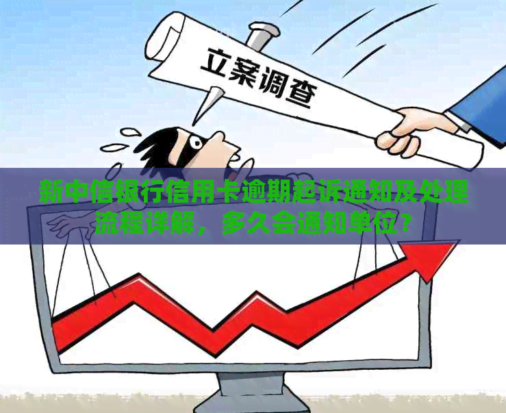 新中信银行信用卡逾期起诉通知及处理流程详解，多久会通知单位？