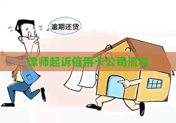 律师起诉信用卡公司流程