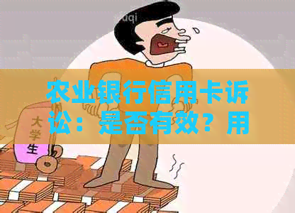 农业银行信用卡诉讼：是否有效？用户权益如何保障？