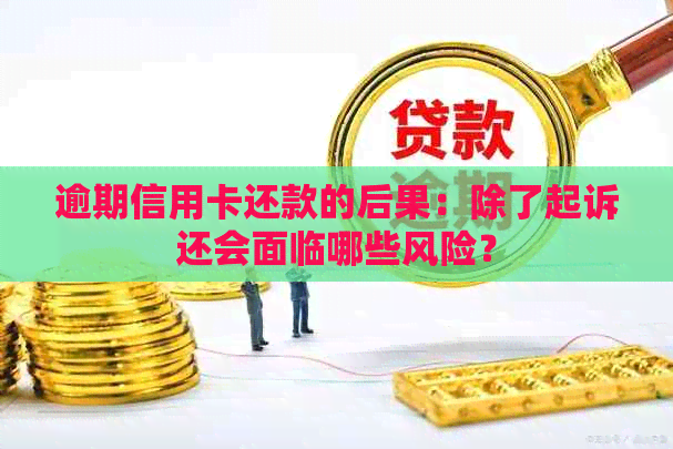 逾期信用卡还款的后果：除了起诉还会面临哪些风险？