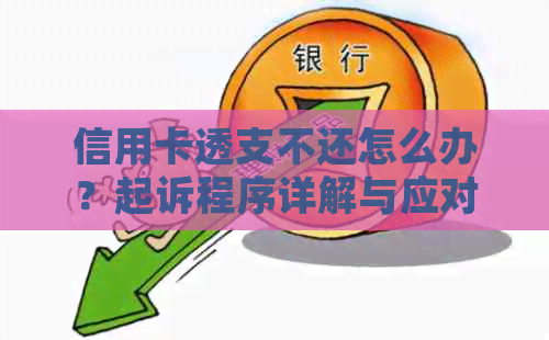 信用卡透支不还怎么办？起诉程序详解与应对策略