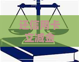 还信用卡立减金