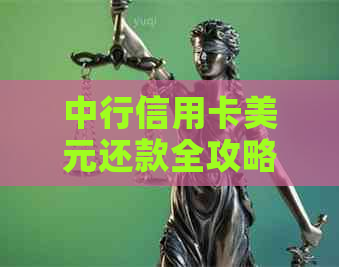 中行信用卡美元还款全攻略：避免逾期，轻松搞定账单