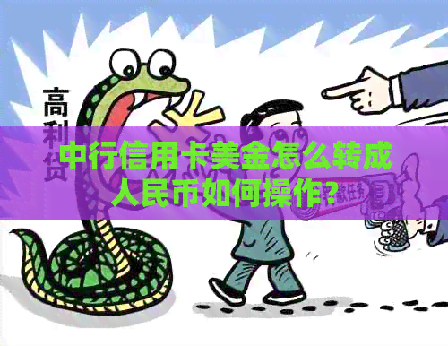 中行信用卡美金怎么转成人民币如何操作？