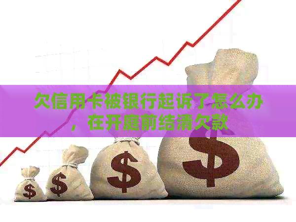欠信用卡被银行起诉了怎么办，在开庭前结清欠款