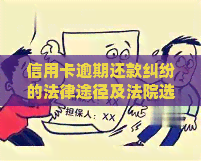 信用卡逾期还款纠纷的法律途径及法院选择
